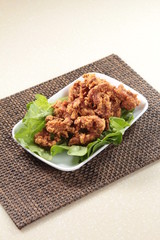 deep fried chicken