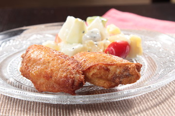 deep fried chicken