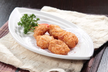 deep fried chicken
