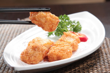 deep fried chicken