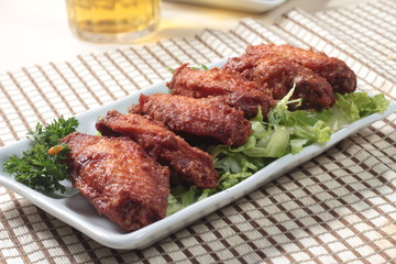 deep fried chicken