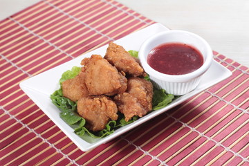 deep fried chicken