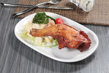 deep fried chicken