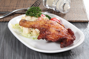 deep fried chicken