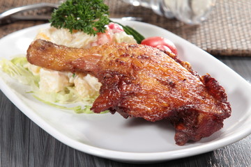 deep fried chicken