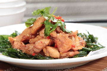 deep fried chicken