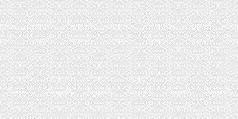 Vector seamless pattern. Grey and white color. Pattern for your projects. Design wallpaper, decoration pattern repeating, pattern for graphic design.