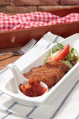 deep fried chicken
