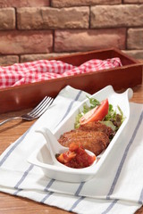 deep fried chicken