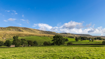Landscape in the Yorkshire Dales, between Nateby and Outhgill, Cumbria, UK