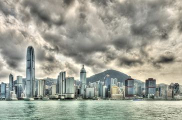 Naklejka premium Puerto Victoria - Hong Kong