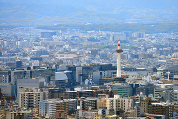Kyoto City View - Kyoto Station / Kyoto Tower - Kyoto Japan