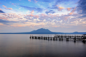 Obraz premium 支笏湖