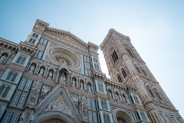Duomo Santa Maria Del Fiore in Piazzale Michelangelo in Florence, Tuscany, Italy
