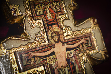 Crucifix Orthodox Style Depiction of Christ on the Cross