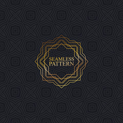 Vector seamless elegant pattern