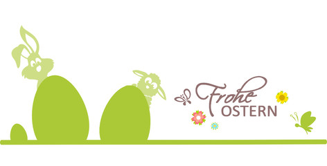 Silhouette Ostern