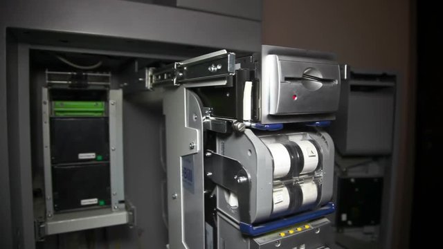 Open ATM in equipment room