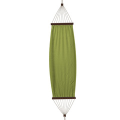 Green Hammock -  3d illustration isolated on a white background