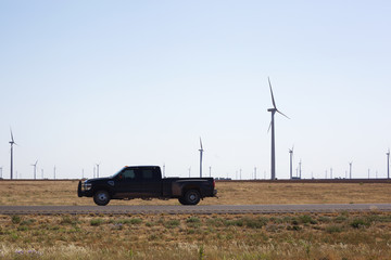 Fototapeta premium Wind Turbines Texas
