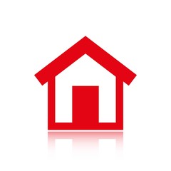 home icon stock vector illustration flat design
