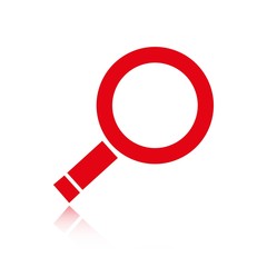 search icon stock vector illustration flat design