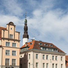 Obraz premium Rooftops of Tallinn
