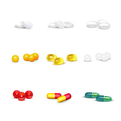 3D Pills Set