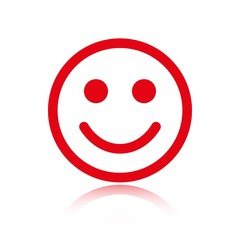 Smile icon stock vector illustration flat design