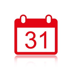 calendar icon stock vector illustration flat design