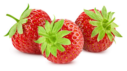Strawberry isolated on white