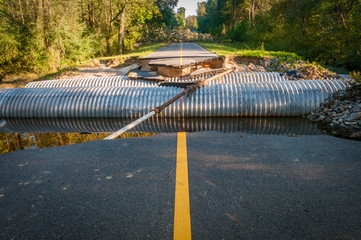 Pipe in the Road