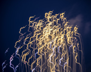Abstract firework
