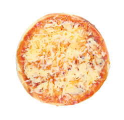 Tasty pizza, isolated on white