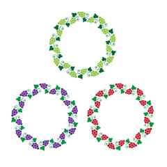 grapevine circle frames