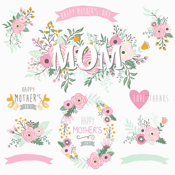 Lovely Mother's Day Element
