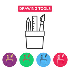 Tools for drawing.