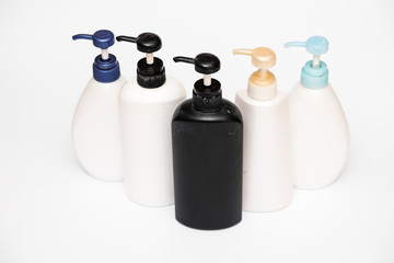 Cosmetic lotion bottle