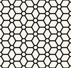 geometric grid graphic deco floral pattern print