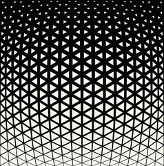 geometric triangle halftone minimal pattern vector background