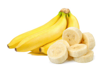 Banana isolated on the white background © khumthong