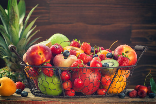Fresh Healthy Organic Fruits