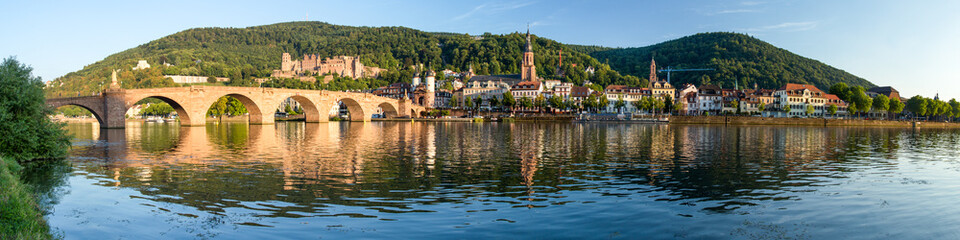 Heidelberg Panorama im Sommer