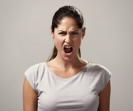 Angry woman