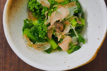 菜の花のおひたし