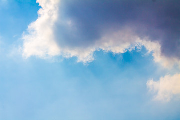 clouds in the sky