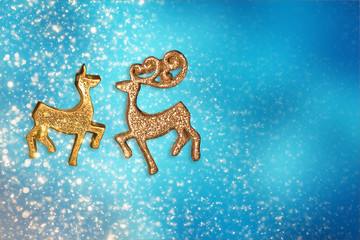 Beautiful sky with clouds and sunset