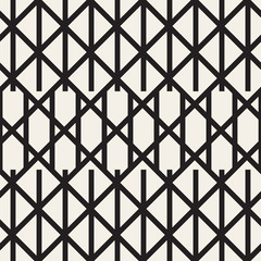 Zigzag lines geometric seamless pattern.