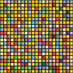 Abstract geometric seamless pattern of color blocks