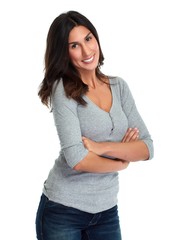 Obraz premium beautiful girl portrait.
